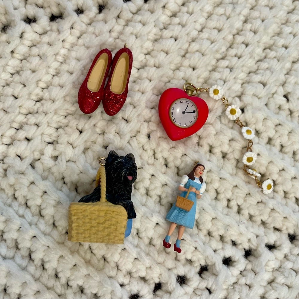 Hallmark Wizard of Oz mini ornament bundle